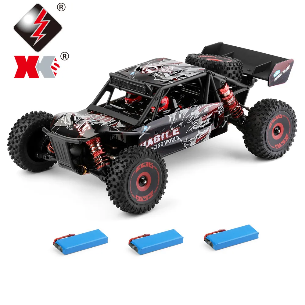 Wltoys 124016 1/12 4WD 2 4G Радиоуправляемый автомобиль бесщеточный грузовик для пустыни