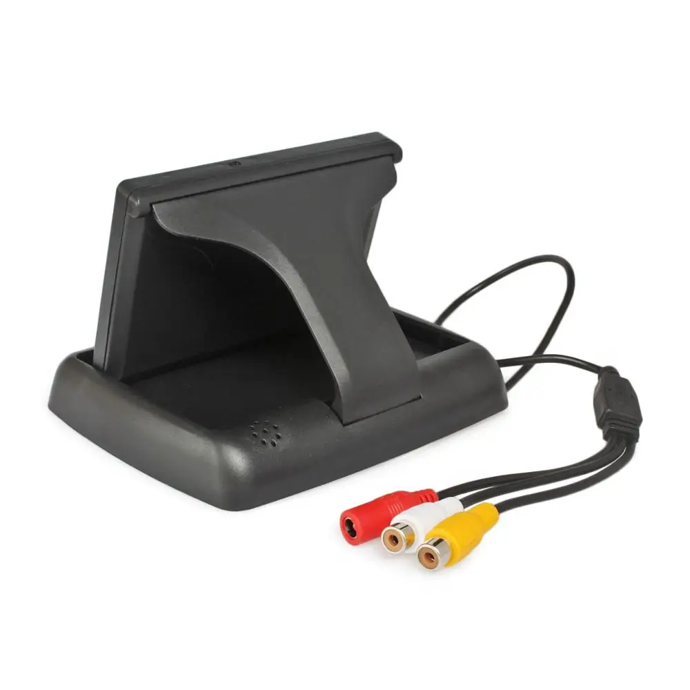 DIYKIT Wireless 4.3inch Car Reversing Camera Kit Back Up Car Monitor LCD Display HD Car Rear View Camera Parking System