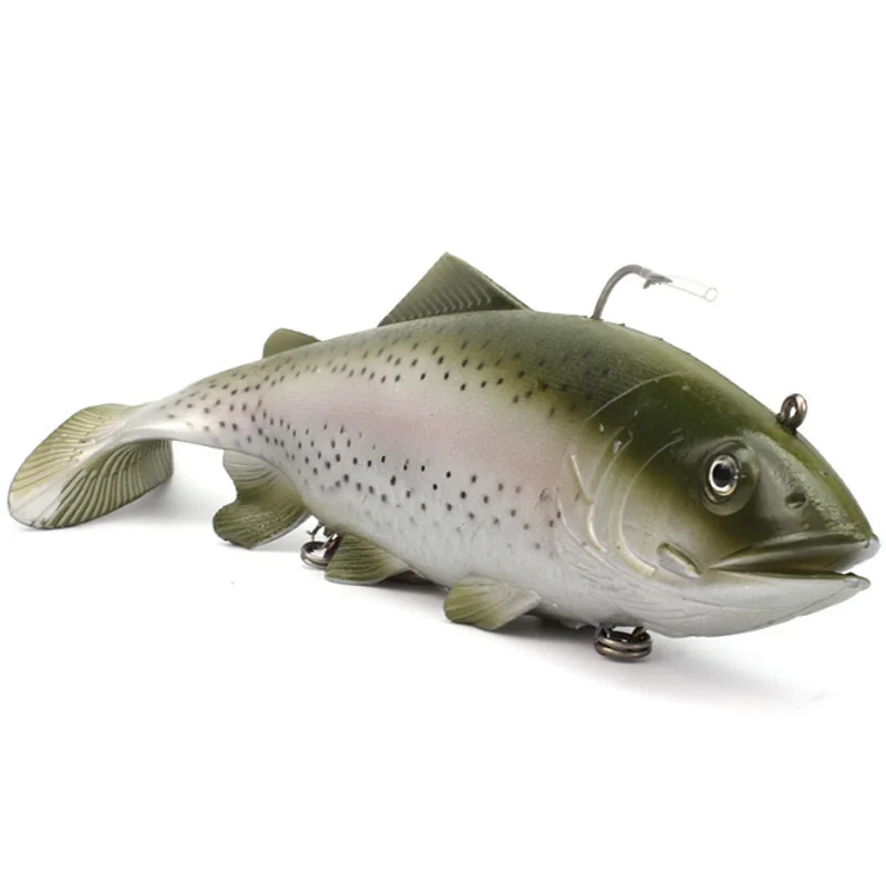 Simulation Of Deep Sea Big Fish 20Cm Sea Fishing Big Size Simulate Soft Fishing Lure Artificial Baits 20Cm