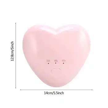 

Nail Dryer Machine Ultra Portable 18W Dead Zone UV LED No Nail For Nail Art or Led Gel UV Gel Extension Gel