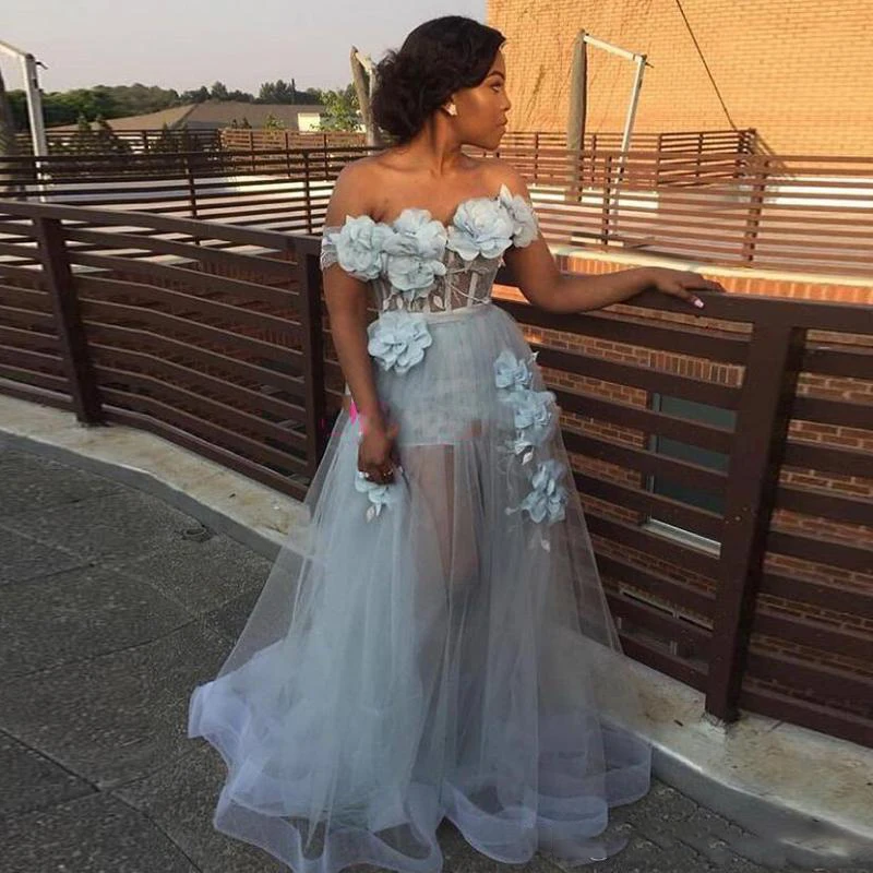 Elegant Prom Dress 2020 Off shoulder A 