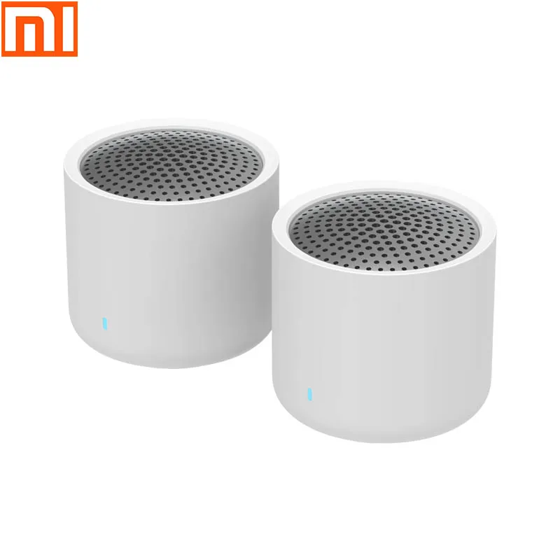 Оригинальный Bluetooth динамик xiaomi стерео 2 упаковки mi портативный мини аудио для
