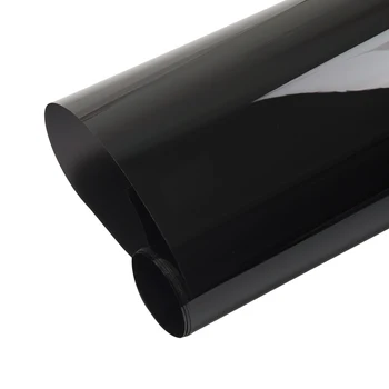 

5% VLT Black Car Auto Home Glass Window Tint Tinting Film Roll Car Accessories Dark Black Car Window Tint Film Glass 1.52x10m