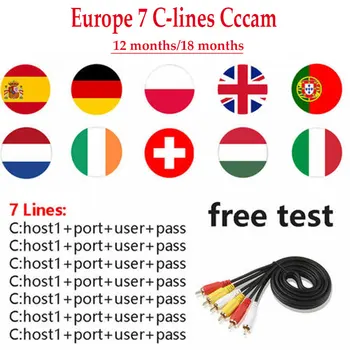 

Europe Cccam cline 1 year/18months7 lines oscam cline Spain Poland Portugal Germany newcam cline Support satellite DVB T2/S2
