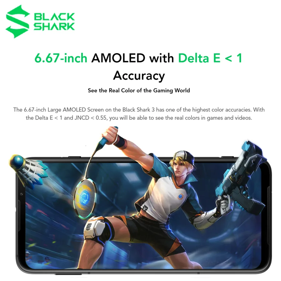 5G Gaming Phone Global Version Xiaomi Black Shark 3 6.67 5G Gaming Phone Global Version Xiaomi Black Shark 3 6.67