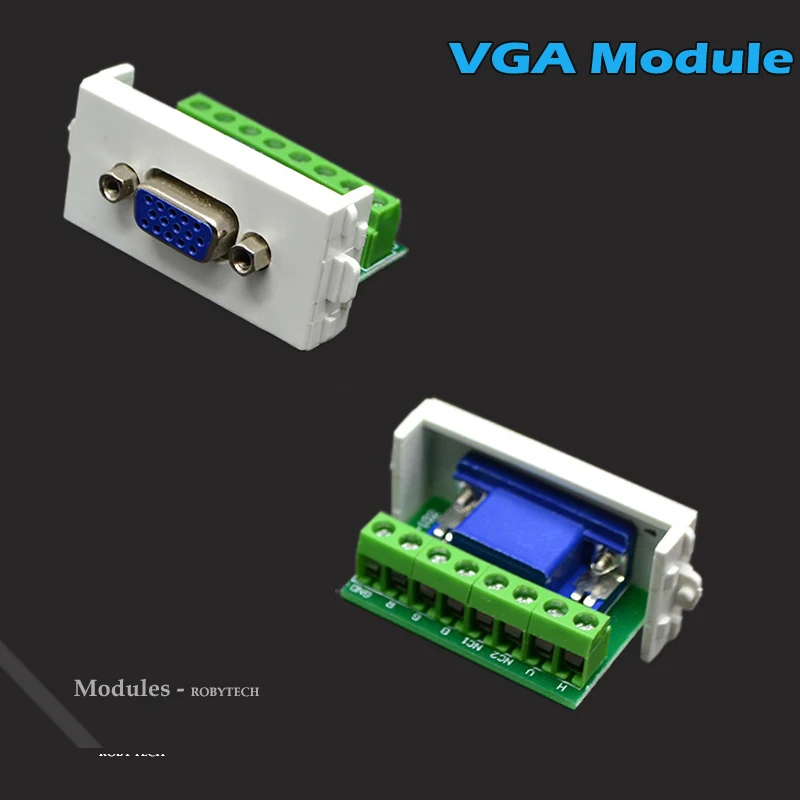 LC+ VGA разъемы модули, информация настенное покрытие розетки лицевые панели разъем для кабельной системы