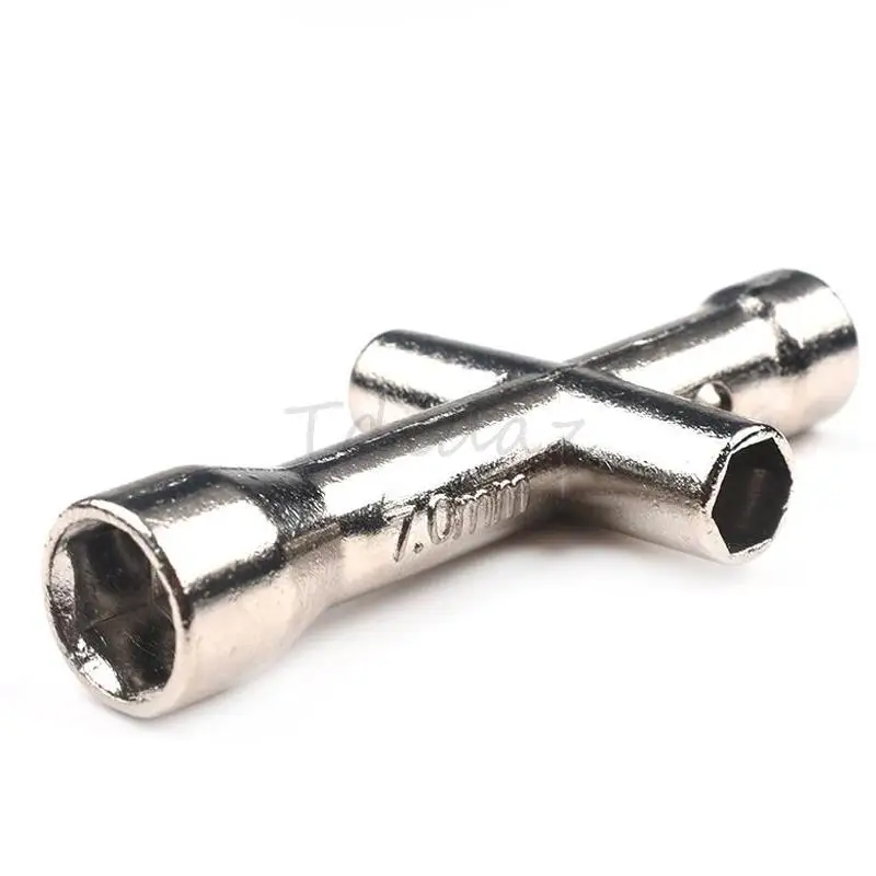 Double Headed Socket Wrench 7-character perforated elbow pipe type L-shaped cross M2/M2.5/M3/M4 electronic DIY