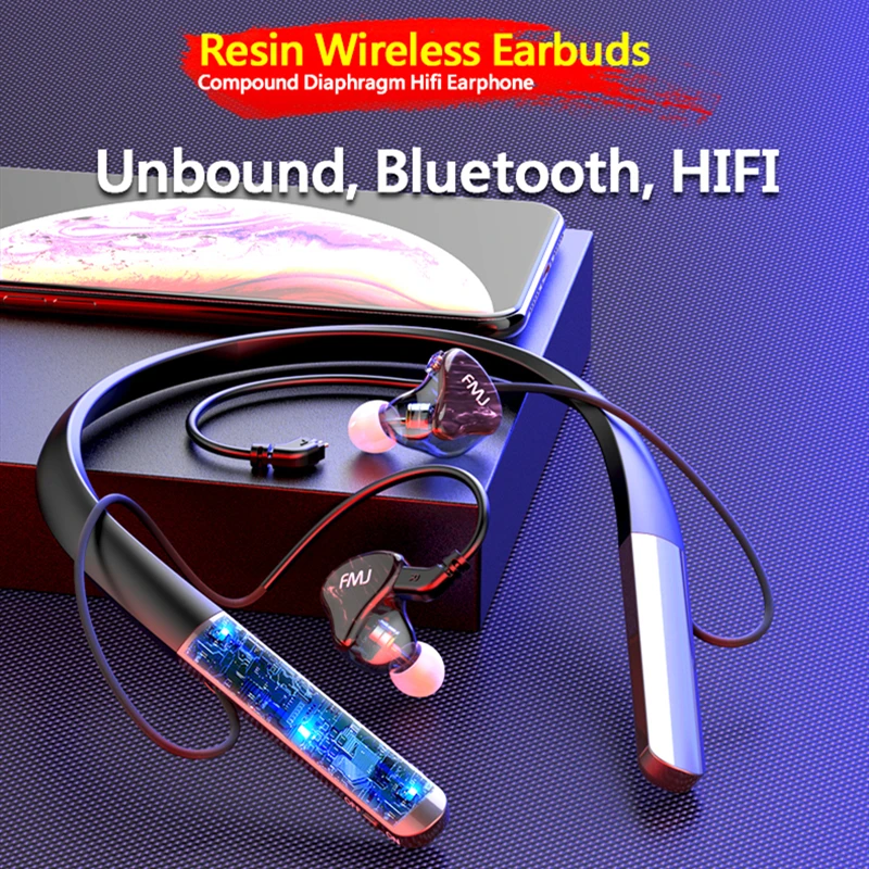 Беспроводные Bluetooth наушники 5,0 водонепроницаемые спортивные стерео наушники Handfree Blutooth наушники с микрофоном для всех телефонов