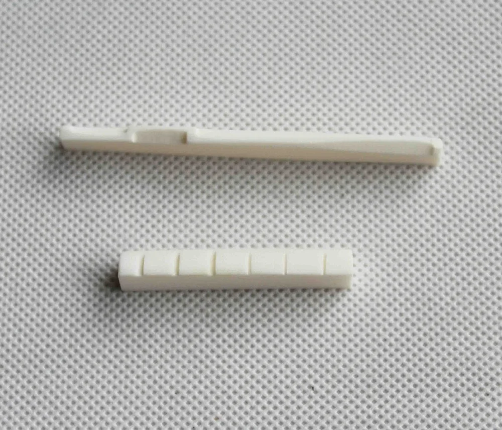 

Acoustic guitar cow bone nut and saddle, guitar nut and saddle