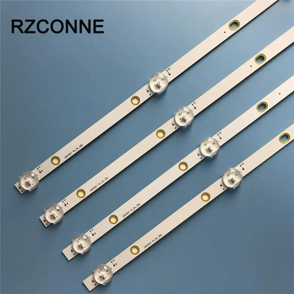 LED Ʈ Ʈ 7LED LB43007 V0_04_38S V1_04_38S for TOSHIBA 43L3653DB Hitachi 43HB6T62H