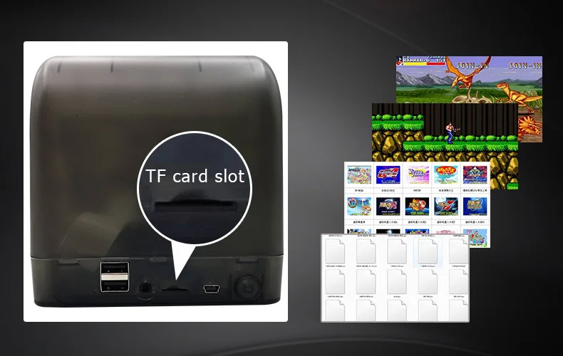 CoolBaby RS-07 игровая консоль для видеоигр ручной рокер Аркада 4,3 дюймов lcd 10 тренажеров двухъядерный процессор поддержка парная игра