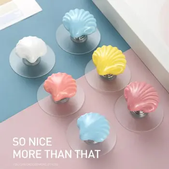 

Punch-free Self-adhesive Handle Furniture Door Handle Sliding Window Plastic Kitchen Cabinet Pulls Drawer Knobs Kitchen Hardware