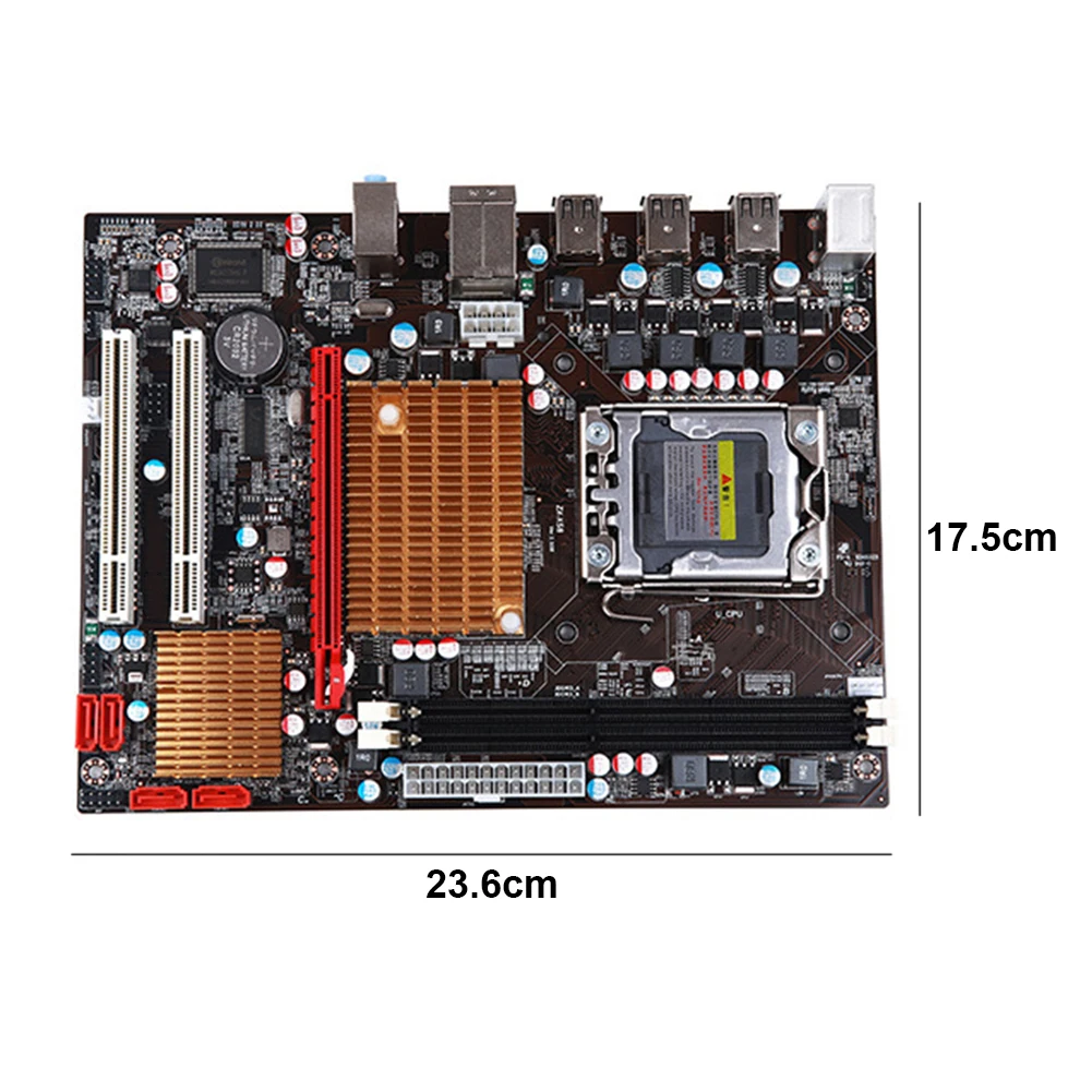 Двухканальный компоненты для материнских плат Настольный PCI E стабильный 10 usb портов DDR3 LGA 1366 высокая эффективность cpu MicroATX SATAII