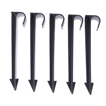 

100Pcs/Bag Ground Stakes Pipe Drip Irrigation Hose Tube Holder Brackets Garden