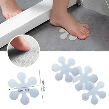 

20PCS Anti Slip Sticker Bathroom Mats PEVA Bathtub Antislip Stickers Mini Snowflake Shape Non-slip Bath Mat On the floor D1