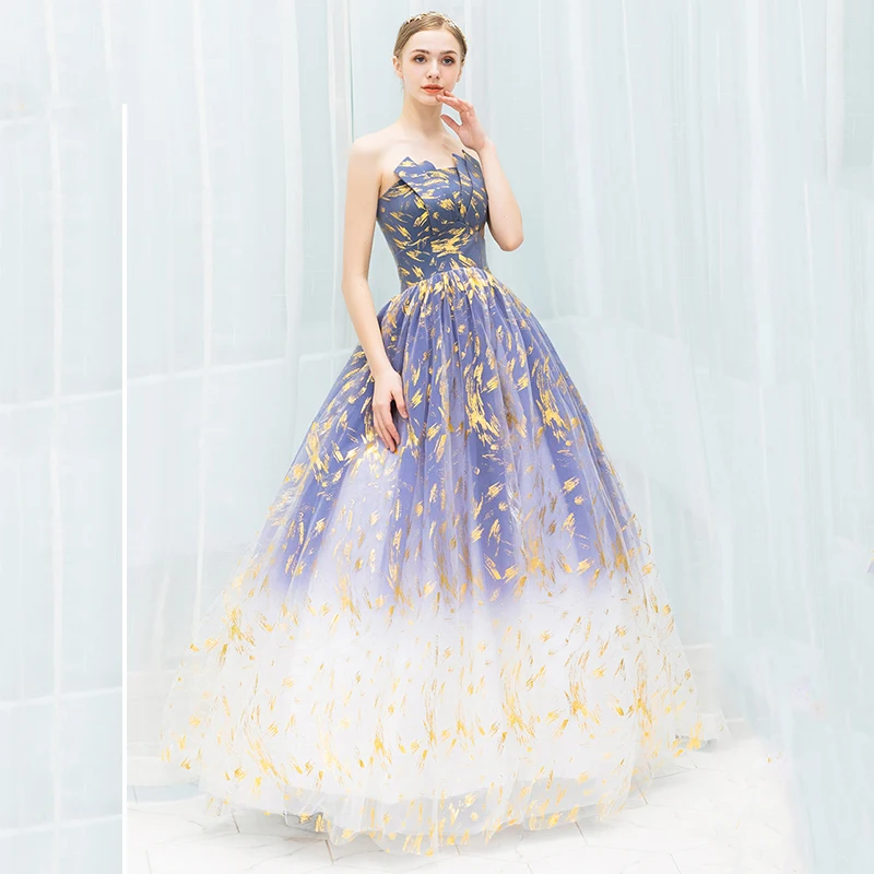 

Evening Dresses E638 Purple Wrapped Chest Formal Party Gowns Floor Length Robe De Soiree Backless Elegant Dress For Women