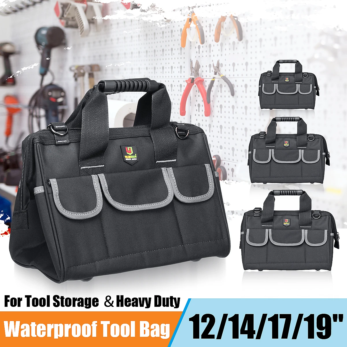 12 14 17 19 Inch Oxford font b Tool b font font b Bag b font