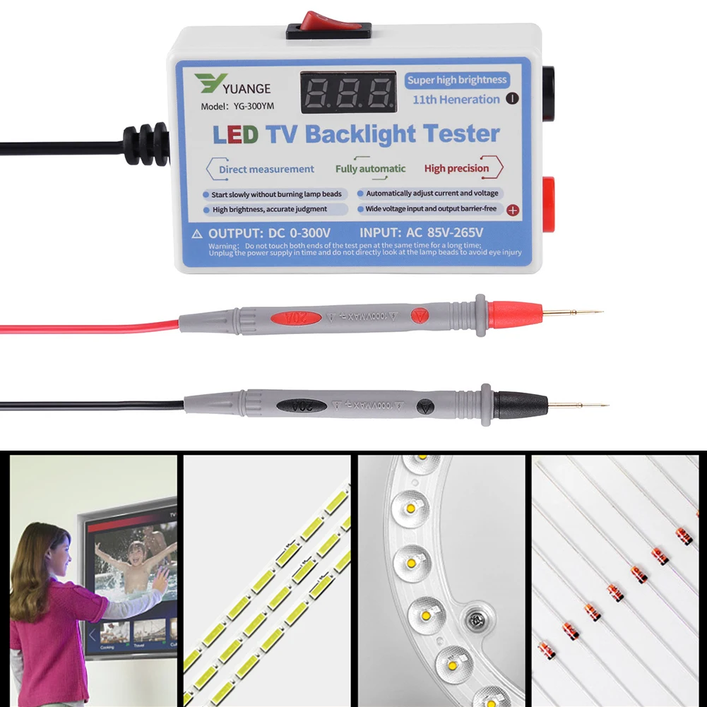 LED Lamp TV Backlight Tester Multipurpose LED Strips Beads Test Tool