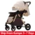 Складная детская коляска Высокая Ландшафтная светильник Вес Портативный дорожная коляска детская коляска для новорожденных, для автомобиля, перевозки детей тележка - изображение