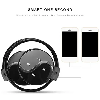 

Mini603 Sport Wireless Headphones Bluetooth V4.1 Headset Neck Hanging Cordless Stereo Earphones