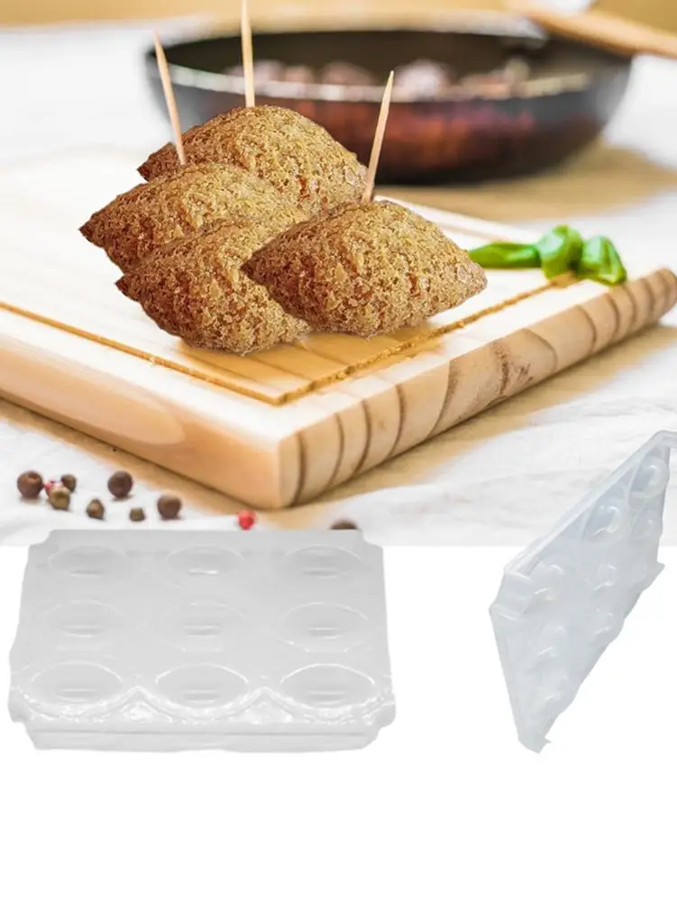 Meatball Mold Manual Meatloaf Maker Press Tool 5cm Meatball Size Durable DIY Plastic Meatball Mould Kitchen Cooking Tools for Making Fried Kibbeh 5cm/7cm Meatball Mold Manual Meatloaf Maker Press Tool 5cm Meatball Size Durable DIY Plastic Meatball Mould Kitchen Cooking Tools for Making Fried Kibbeh 5cm/7cm
