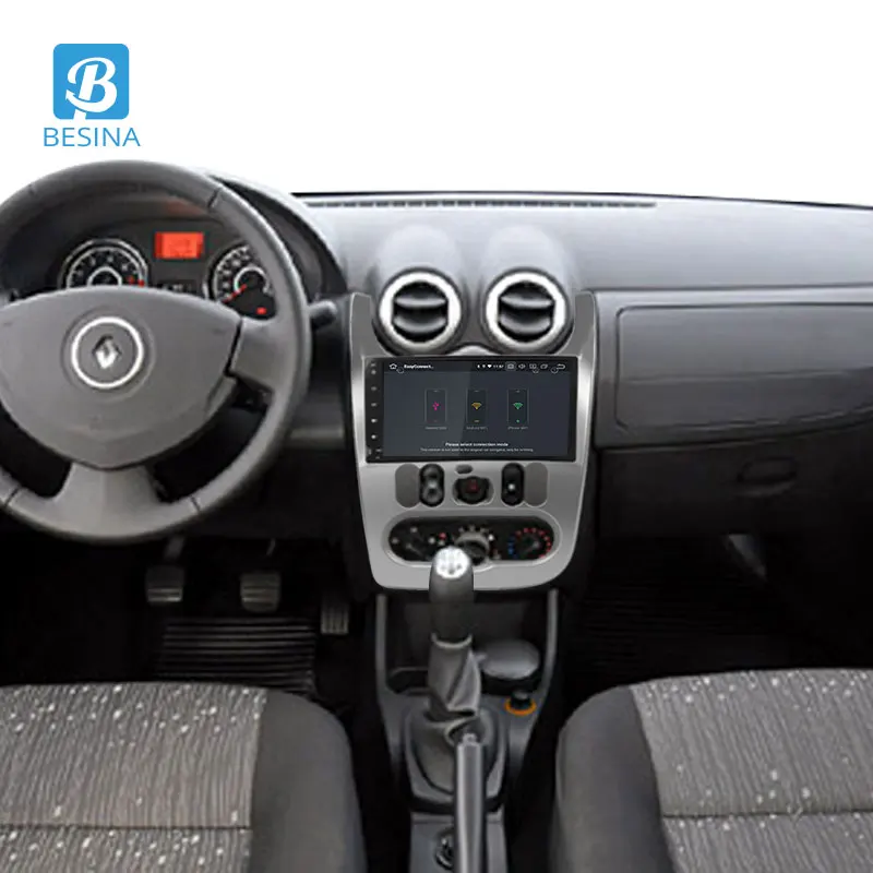 Besina в тире Android 9,0 автомобильный dvd-плеер для Duster Dacia Logan Sandero GPS навигация 1 Din автомобильный Радио Стерео 10," мультимедиа