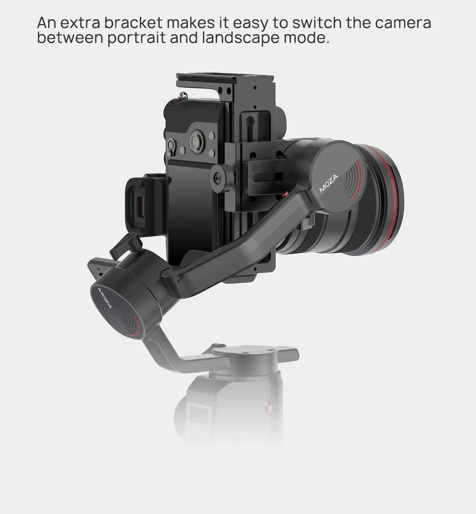 Moza Aircross 2 3-осевой портативный гидростабилизатор камеры PK DJI Ronin SC Ronin-SC Zhiyun Crane 2