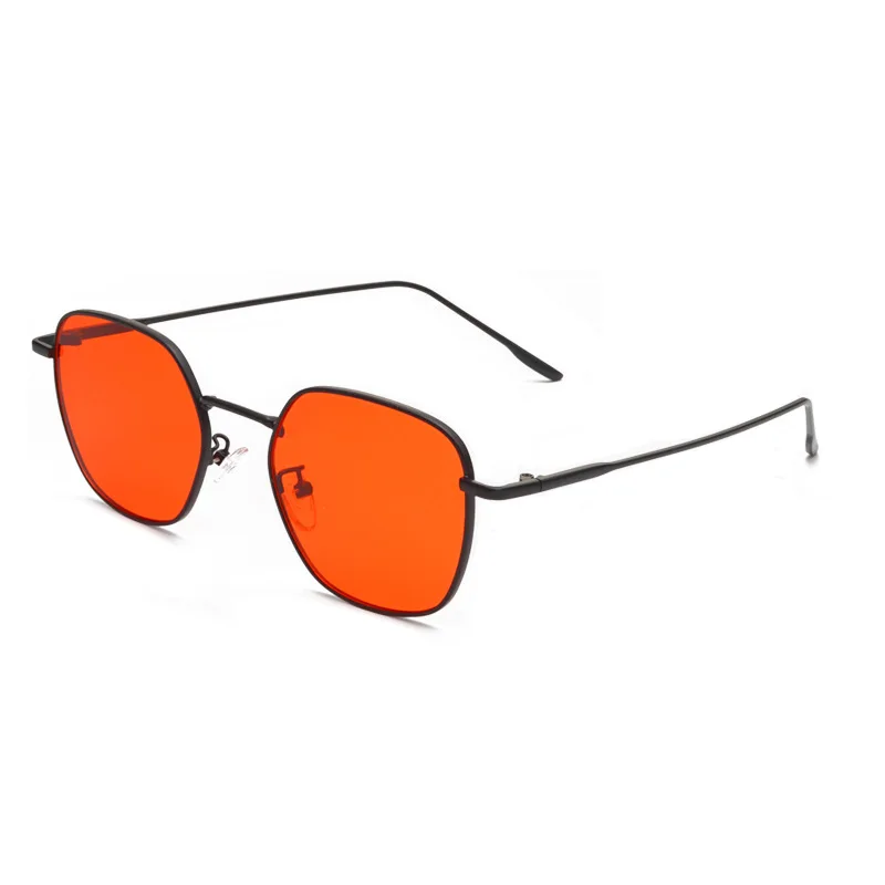 Солнцезащитные очки для рыбалки, новинка, Ретро стиль, металлические солнцезащитные очки для мужчин и женщин, камуфляжные спортивные очки - Цвет: D