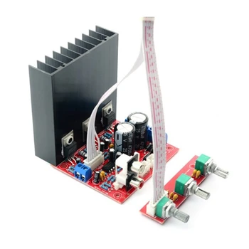 

LM1875 Super Bass 2.1 Subwoofer Amplifier Board Three-Channel Speaker o Amplifier Board(DIY Kit)