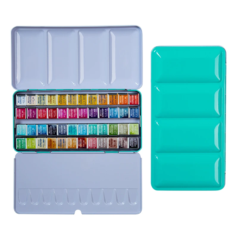 AOOKMIYA 36 Compartments Paint Palette Sealed with Lid Paint Palette f