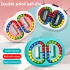 Rotating Bean Intelligence Fingertip Toy Children's Finger Gyro Disk Toy Stress Relief Puzzles Fun Educational Breakthrough Game 1