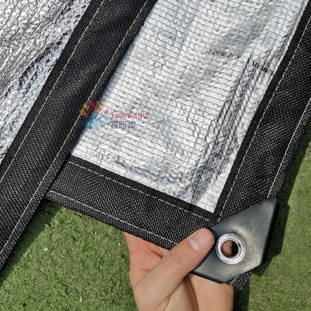 Tewango 99% Fényvisszaverő Alumínium Fólia Árnyékolás Háló Ezüst Árnyék Lap Tető Sátor Növények Menedék Képernyő Az Üvegházhoz - Image 5