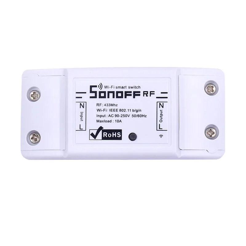 Sonoff RF Sonoff RF Smart WiFi переключатель беспроводной 433 МГц пульт управления, ресивер домашней автоматизации помощник релейный модуль Таймер для Alexa - Комплект: Sonoff RF