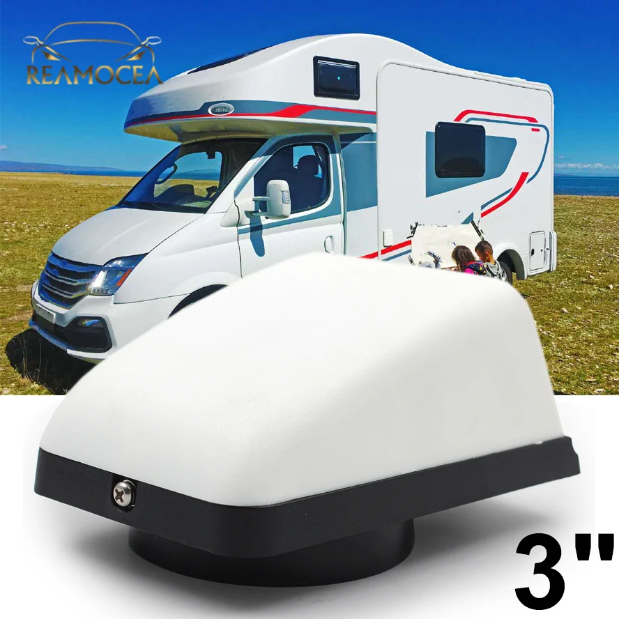 Reamocea 3 Inch 85mm Air Cowl Vents Cover Boat Marine Airflow Vent