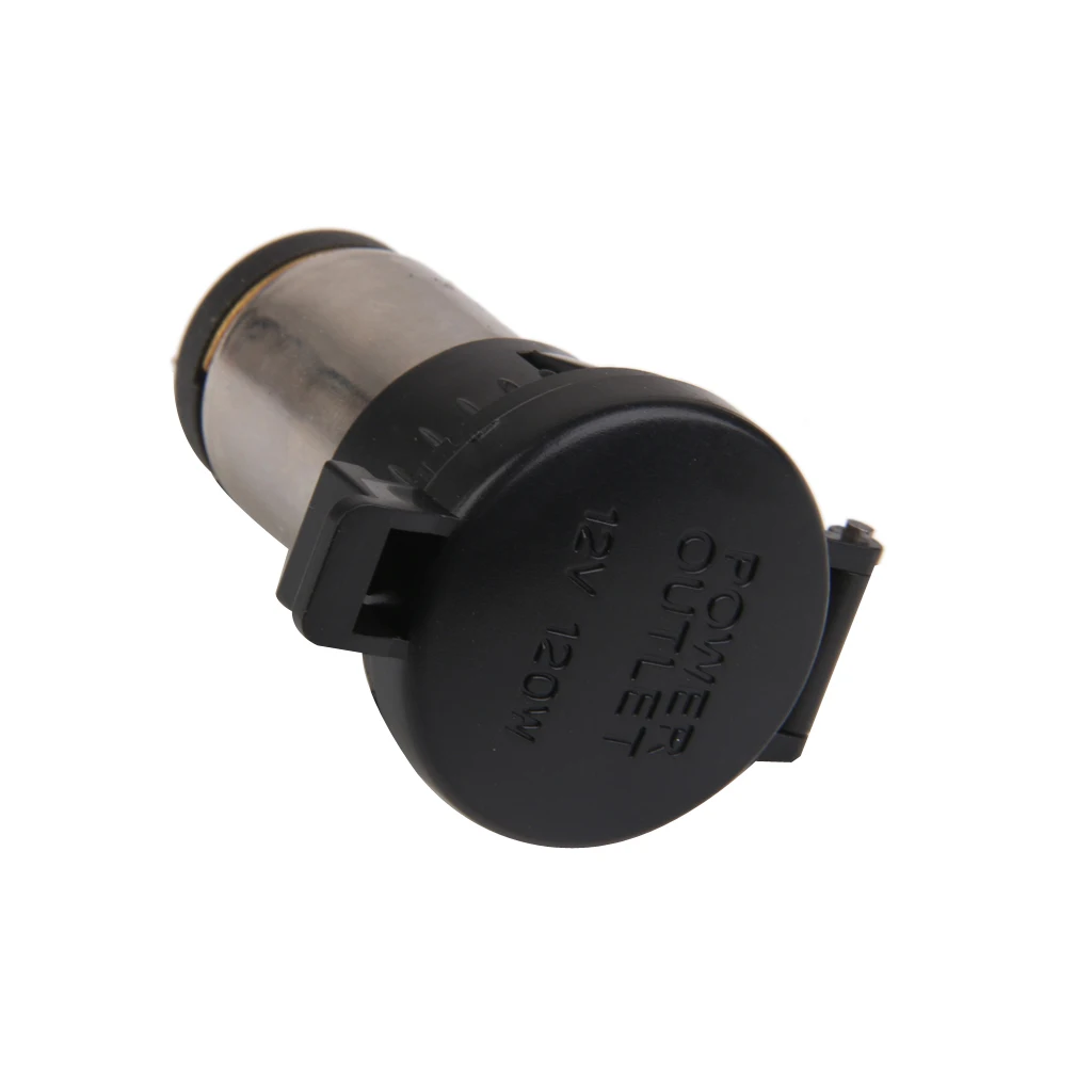 Car Motorcycle 12V 120W  Lighter Metal Power Socket Plug Outlet 