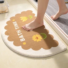 Floral Willkommen Eingang Fußmatten Teppiche Kawaii Teppich Für Home Bad Wohnzimmer Boden Treppen Küche Flur Nicht-Slip Regenbogen gamer