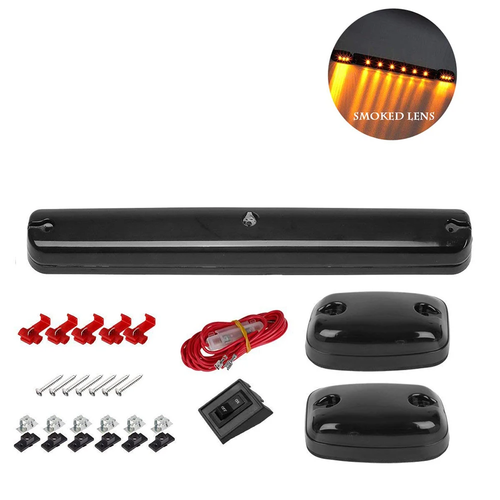 3pcs Car Truck CAB Roof Top Marker Running Lamps LED Lights For Accessories Cab | Автомобили и мотоциклы