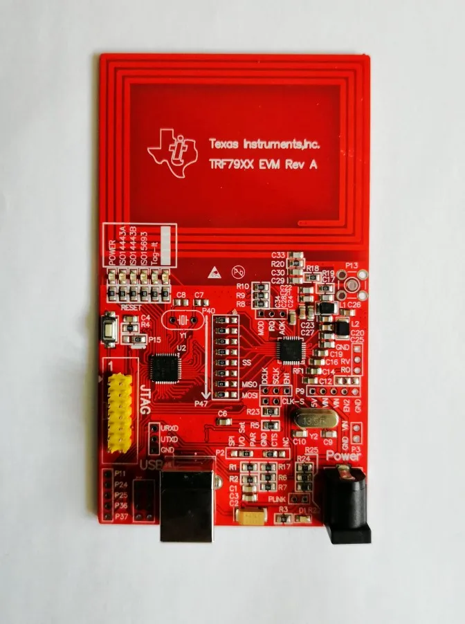 Placa de Desenvolvimento Rfid Trf7960aevm Trf7970a Trf7962a Trf7963a Trf7964a