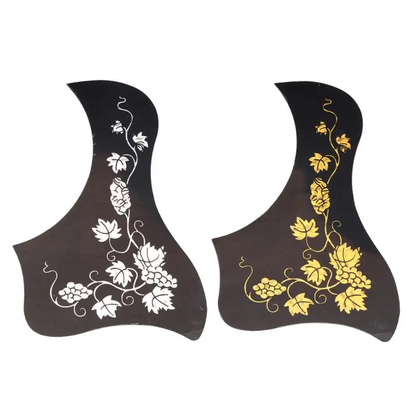 

PVC Professional Self-adhesive Scratch Plate Folk Acoustic Guitar Pickguard Grape Vine Pattern Pick Guard Guitar Protect Sticker
