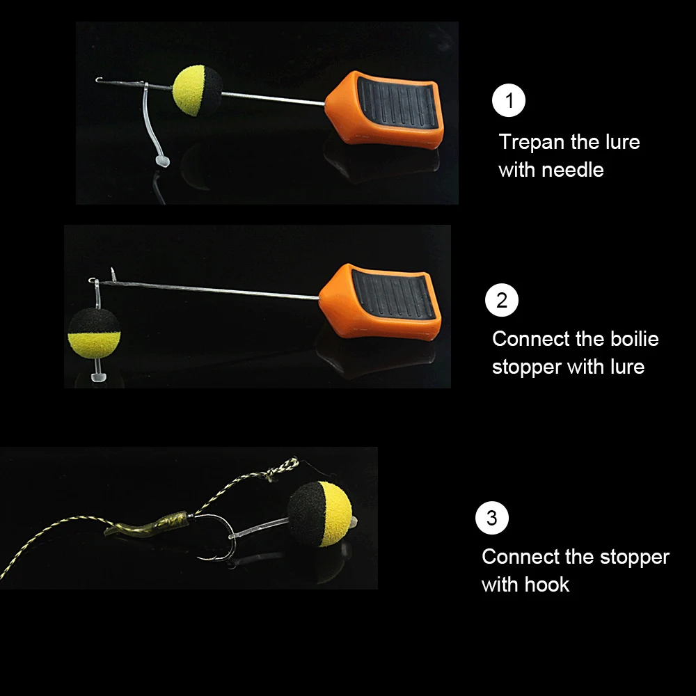 10 шт. стопор для бойлов рама для ловли карпа Boilie Stop Pop Up Stop Holder винтовые вставки для волос снасти рыболовные ограничители Для приманки Pesca