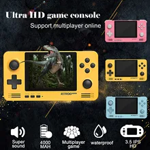Retroid bolsillo 2 Retro de bolsillo consola de juegos portátil pantalla Ips de 3,5 pulgadas doble sistema de fuente abierta 3d juegos de juego de los jugadores