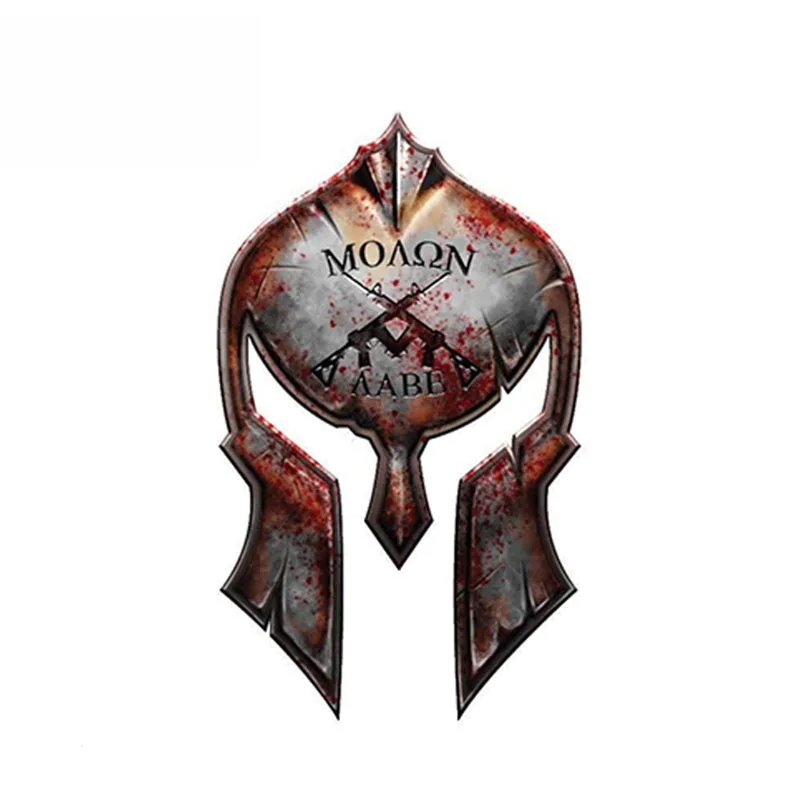 Spartan Helmet Molon Labe Window Decal Sticker A1 | Custom Made In The USA | Fast Shipping - Foto 6