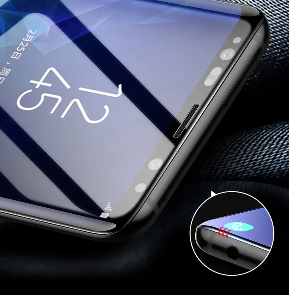 500D закаленное стекло для samsung Galaxy S8 S9 S10 Plus стекло для samsung Galaxy Note 8 9 10 S6 S7 edge Защитная пленка для экрана