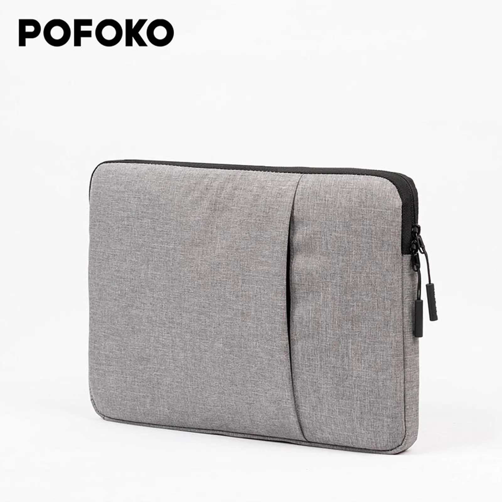 Shyueda POFOKO A210 Водонепроницаемый ноутбук сумка чехол для MacBook Air Pro Retina 13 14 15 дюймов microsoft Surface Pro 3, 4, 5, 6, 12 13,5 15 дюймов - Color: Gray