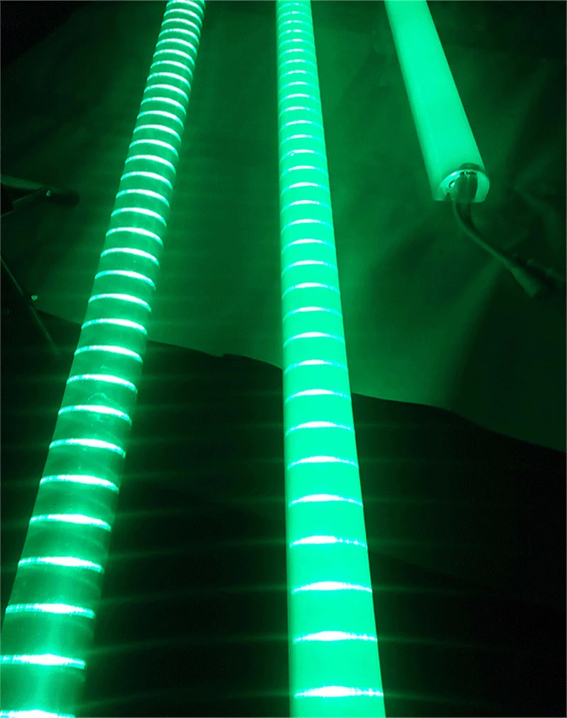 20 шт./лот) светодиодный неоновый бар 0,5 м AC220V светодиодный цифровой трубка/Светодиодная трубка, rgb цвет водонепроницаемый снаружи разноцветные трубки украшения здания