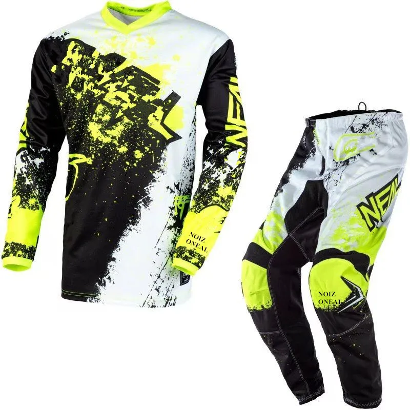 MX Джерси Брюки для мотокросса Комплект Джерси и брюки гоночный костюм Джерси+ брюки для езды на мотоцикле комбинация
