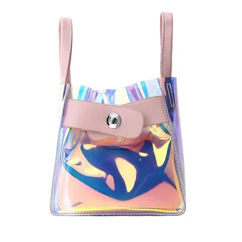

Women's Bags Female Fashion Wild Transparent Bag Laser Designer Crossbody Bags For Women 2019 Women Handbag Women's Shoulder Bag