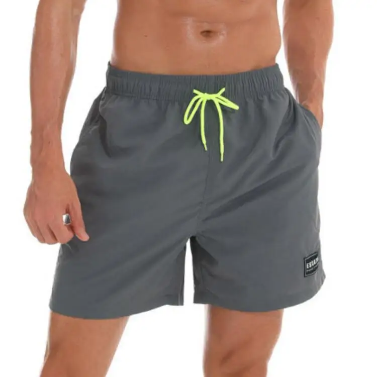 Высококачественные модные мужские пляжные шорты для серфинга однотонная одежда для плавания пляжный купальник без логотипа