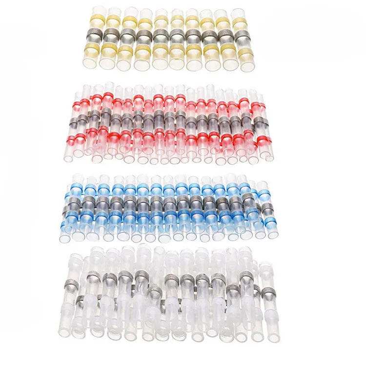

Manufacturer 100PCS bag waterproof shrink welding ring in the terminal heat shrink terminal heat shrink insulation terminal