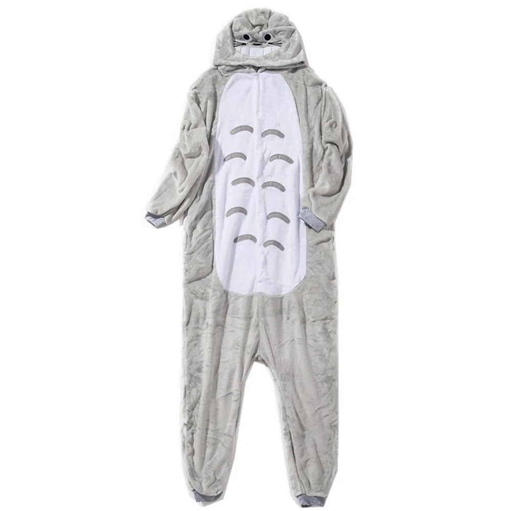 Взрослые Onesie Pijama женские пижамы цельные комбинезоны в виде животных для взрослых